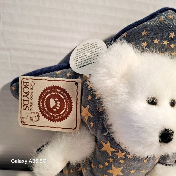 Boyds Bears Stella Plush Star Peeker Bear - Picture 5 of 7